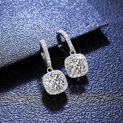 Shiny Exquisite Square Earrings