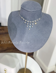 Starlit Cascade Tassel Necklace