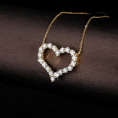 Heart Shaped Glow Necklace