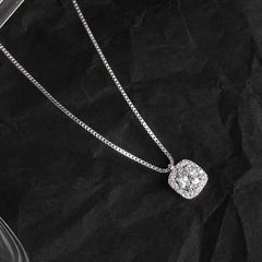 Shiny Exquisite Square Necklace