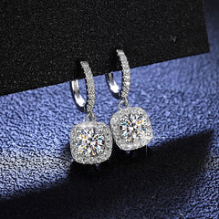 Shiny Exquisite Square Earrings
