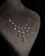 Starlit Cascade Tassel Necklace