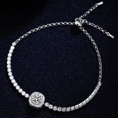 Rhinestone Adjustable Bracelet