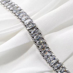 Cubic Zircon Tennis Bracelet