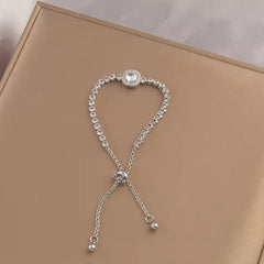 Rhinestone Adjustable Bracelet