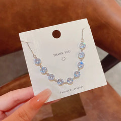 Luxury Sterling Pendant with FREE Crystal Zircon Bracelet