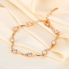 Elegant Champagne Bracelet