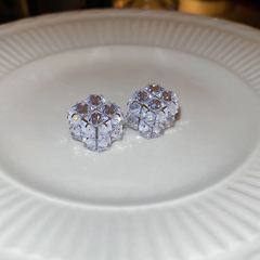 3D Cubic Luxury Stud Earrings