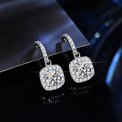 Shiny Exquisite Square Earrings