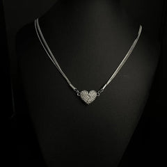 Heart Magnetic Pendant Necklace