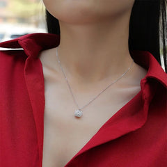 Shiny Exquisite Square Necklace