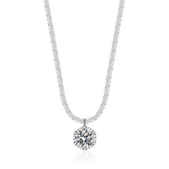 Turkish Chain Gem Dot Pendant Necklace