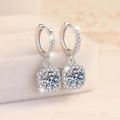 Shiny Exquisite Square Earrings