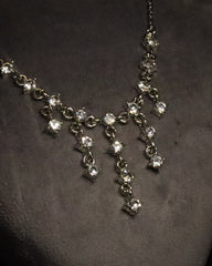 Starlit Cascade Tassel Necklace