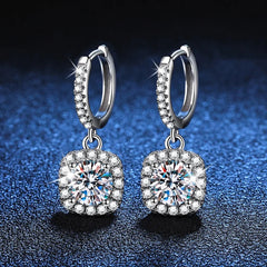 Shiny Exquisite Square Earrings