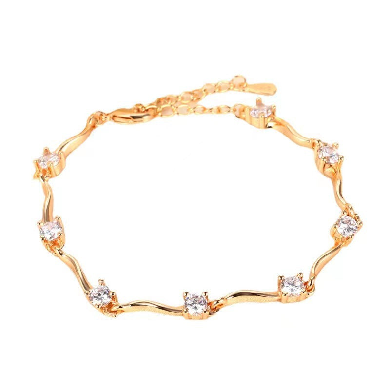 Elegant Champagne Bracelet