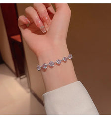 Crystal Zircon Adjustable Bracelet